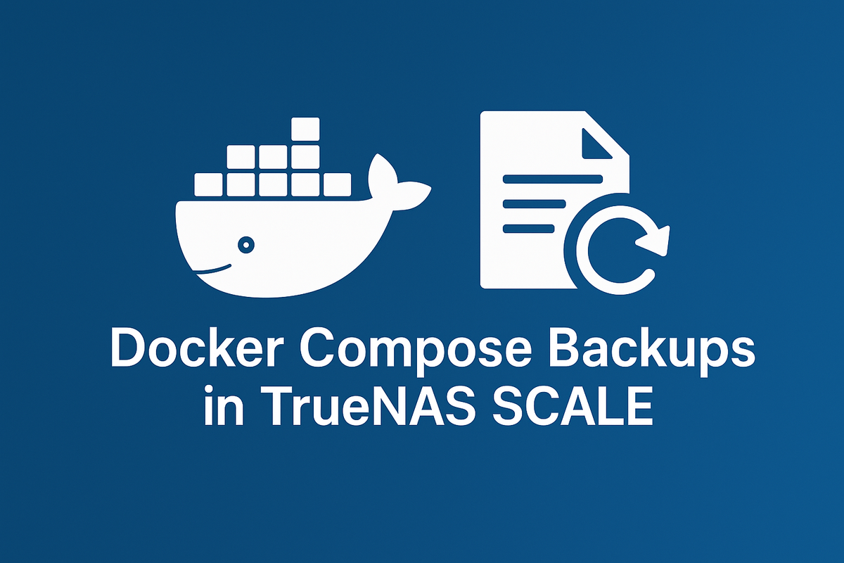 Docker Compose Backups in TrueNAS Scale